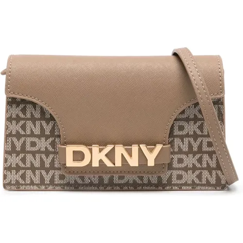 Braune Crossbody-Tasche DKNY - DKNY - Modalova