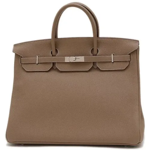 Pre-owned Leather totes , female, Sizes: ONE SIZE - Hermès Vintage - Modalova