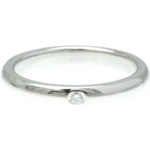 Pre-owned Platinum rings , female, Sizes: ONE SIZE - Tiffany & Co. Pre-owned - Modalova