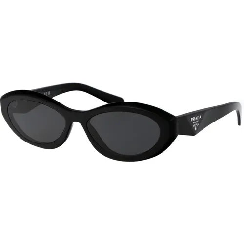Stylische Sonnenbrille mit 0PR 26Zs Design , Damen, Größe: 55 MM - Prada - Modalova
