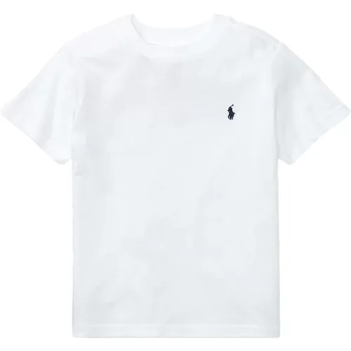 T-Shirts,Klassisches Kinder T-Shirt aus Baumwolle - Weiß - Ralph Lauren - Modalova