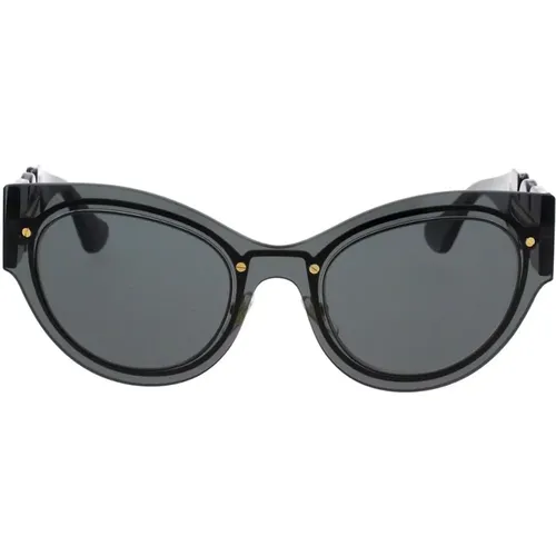 Cat-Eye Sunglasses with Medusa Logo , unisex, Sizes: 53 MM - Versace - Modalova
