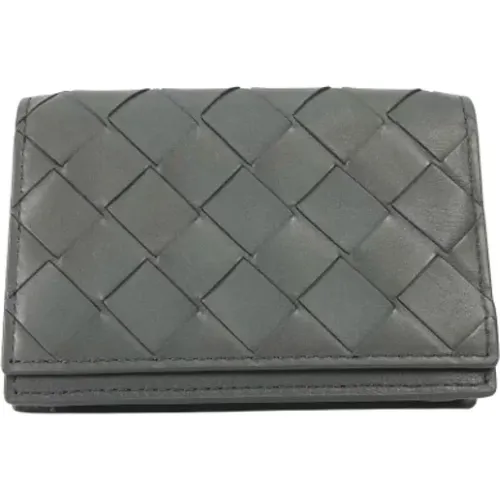 Pre-owned Leather wallets , male, Sizes: ONE SIZE - Bottega Veneta Vintage - Modalova