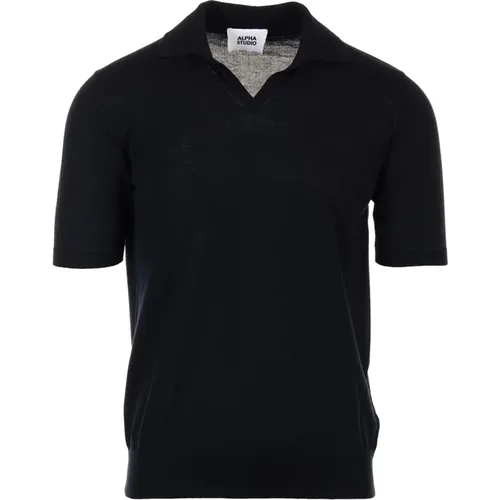 Polo Shirt Collection , male, Sizes: 2XL, 3XL - Alpha Studio - Modalova