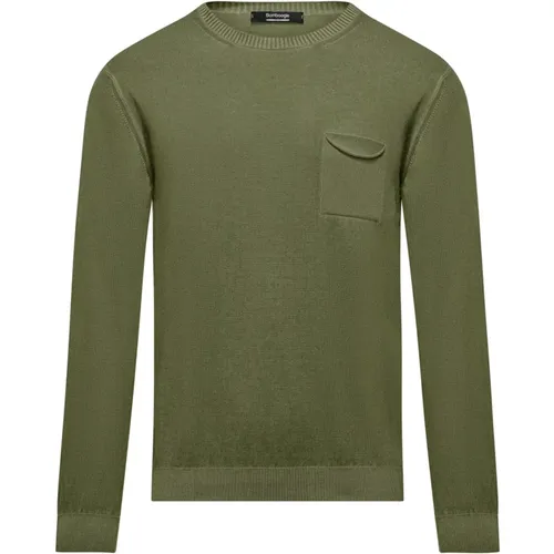 Cotton Pocket Sweater , male, Sizes: L, XL, S, M, 2XL, XS - BomBoogie - Modalova