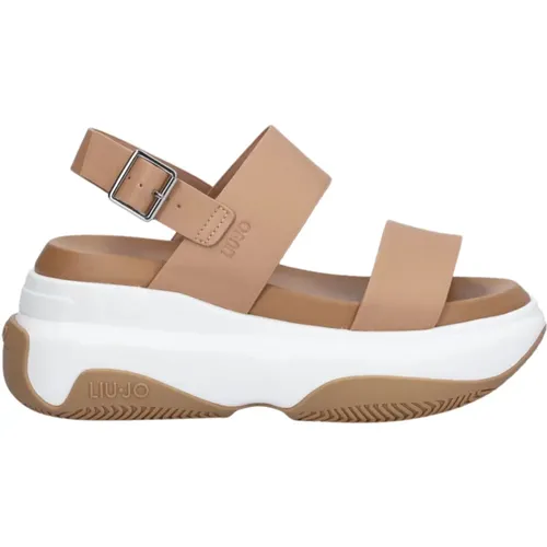 Platform Wedge Sandals , female, Sizes: 8 UK, 3 UK, 6 UK - Liu Jo - Modalova