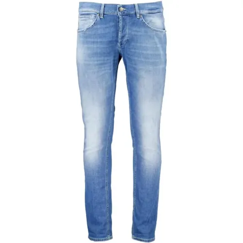 Slim-Fit Jeans for the Modern Man , male, Sizes: W34, W33 - Dondup - Modalova