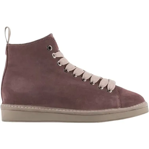 Rosa Wildleder Sneakers für Damen - Panchic - Modalova