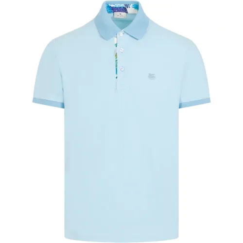 Cotton Polo Shirt , male, Sizes: S, XL - ETRO - Modalova