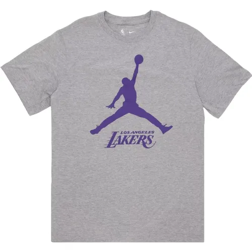 NBA Essential Tee Los Angeles Lakers , Herren, Größe: XL - Jordan - Modalova