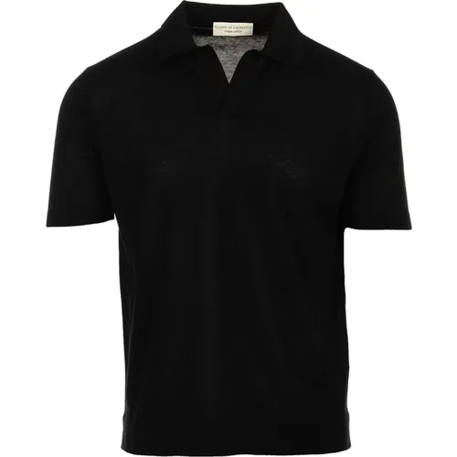 Skipper Polo T-shirts , male, Sizes: 2XL - Filippo De Laurentiis - Modalova