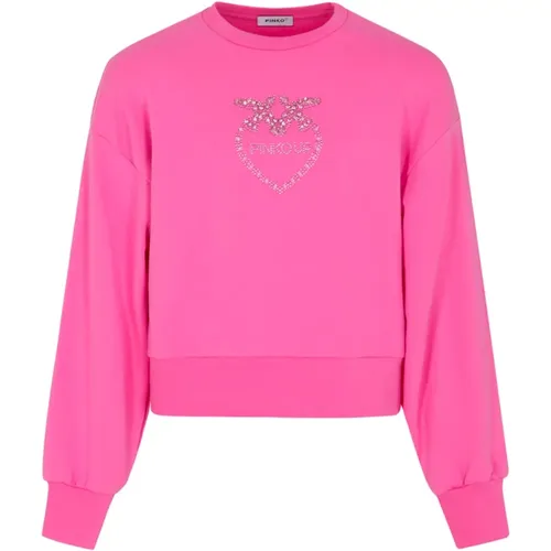 Mädchen Mode Sweatshirt Pinko - pinko - Modalova