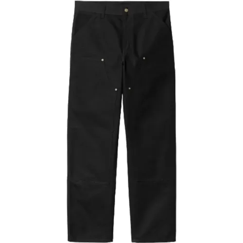 Doppelkniehose in Schwarz Rigid , Herren, Größe: W32 L32 - Carhartt WIP - Modalova