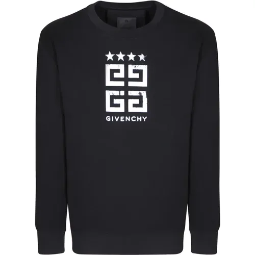 Schwarzer Sweatshirt mit Logo - Givenchy - Modalova