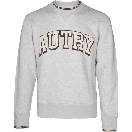 Weißes Crew Neck Sweatshirt Aw24 - Autry - Modalova