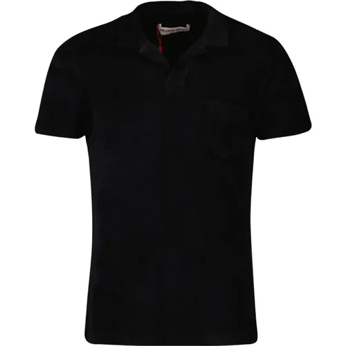 Terry Polo Shirt , male, Sizes: L, M - Orlebar Brown - Modalova