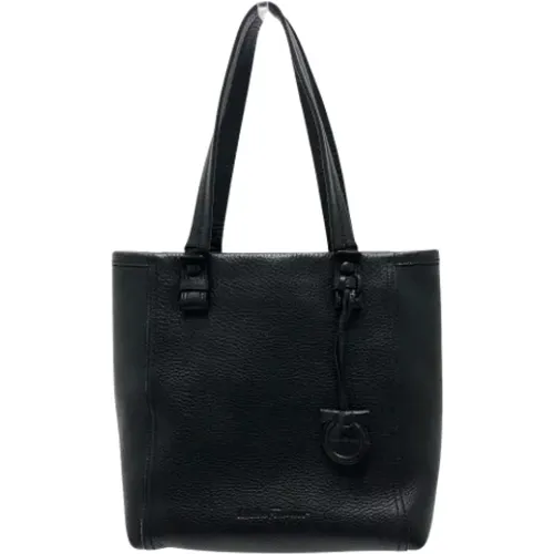 Pre-owned Leder Schultertasche , Damen, Größe: ONE Size - Salvatore Ferragamo Pre-owned - Modalova