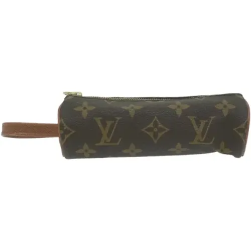 Pre-owned Canvas clutches , female, Sizes: ONE SIZE - Louis Vuitton Vintage - Modalova