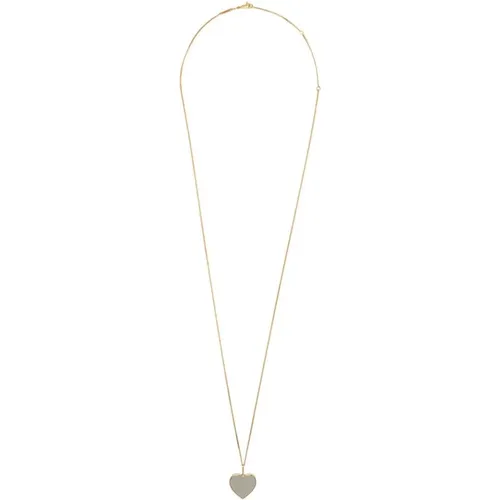 Golden Jewelry Necklace Italian Leather , female, Sizes: ONE SIZE - Celine - Modalova