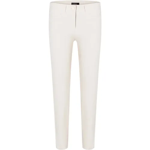 Renira Ecru Pants , female, Sizes: M - CAMBIO - Modalova