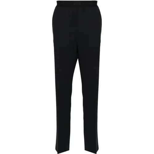 Men's Clothing Trousers Darkblue (Navy) Ss24 , male, Sizes: L, XL, 2XL - Msgm - Modalova