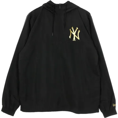 MLB Windbreaker mit verstellbarer Kapuze , Herren, Größe: XL - new era - Modalova