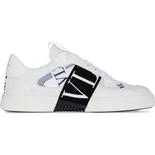 Men`s Shoes Sneakers WhiteOOS , male, Sizes: 10 UK, 7 UK, 9 1/2 UK - Valentino Garavani - Modalova