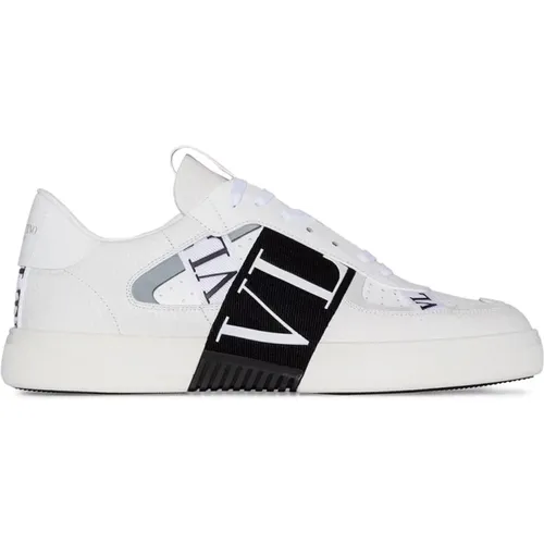 Men`s Shoes Sneakers WhiteOOS , male, Sizes: 11 UK, 5 1/2 UK, 6 1/2 UK, 10 UK, 7 UK, 8 1/2 UK, 6 UK, 7 1/2 UK, 8 UK - Valentino Garavani - Modalova