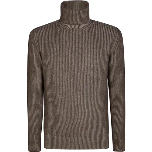 Vanise' Turtleneck Sweater , male, Sizes: L, M - Tagliatore - Modalova