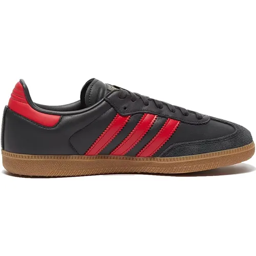 Samba OG Carbon Street Soccer Shoes , male, Sizes: 6 UK, 10 UK, 10 2/3 UK, 12 UK - Adidas - Modalova