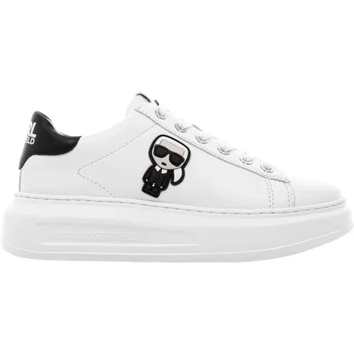 Weiße Leder Sneakers Kapri Kl62530N - Karl Lagerfeld - Modalova