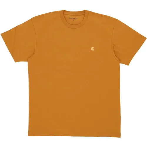 Chase T-Shirt in Buckthorn/Gold - Carhartt WIP - Modalova