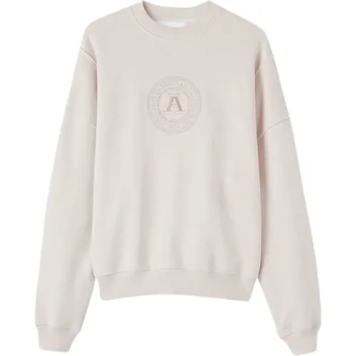 Pale University Paneled Sweatshirt , male, Sizes: XL - Axel Arigato - Modalova