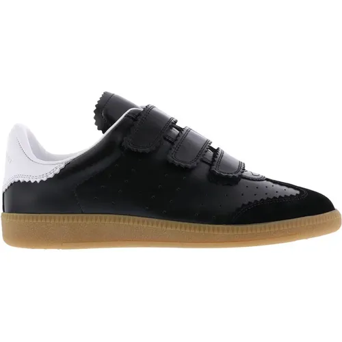 Schwarze Niedrige Velcro-Sneakers - Isabel marant - Modalova