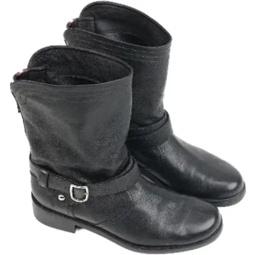 Pre-owned Leder boots - Bally Pre-owned - Modalova