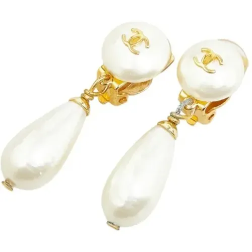 Pre-owned Pearl chanel-jewelry , female, Sizes: ONE SIZE - Chanel Vintage - Modalova