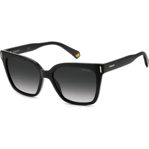 Schwarze/Graue Sonnenbrille,Weiß/Braun Getönte Sonnenbrille,Sonnenbrille,Sunglasses - Polaroid - Modalova