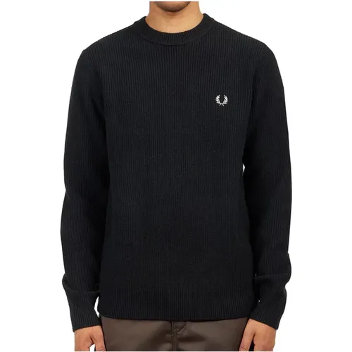 Gerippter Wollpullover Fred Perry - Fred Perry - Modalova