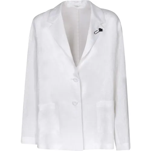 Women's Clothing Jacket Ss24 , female, Sizes: S - Lardini - Modalova