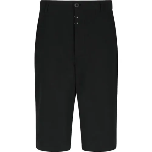 Schwarze Baumwollshorts für Herren , Herren, Größe: S - Givenchy - Modalova