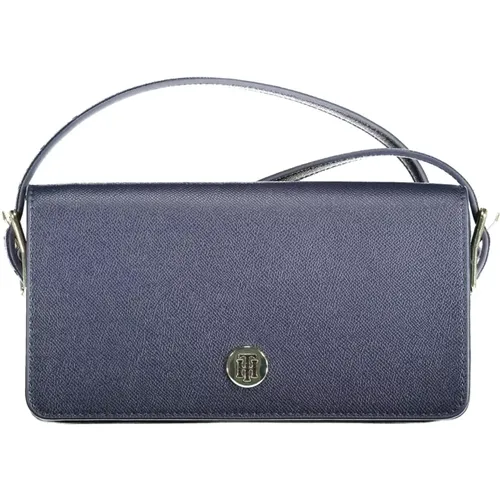 Blaue Verstellbare Schultertasche mit Taschen - Tommy Hilfiger - Modalova