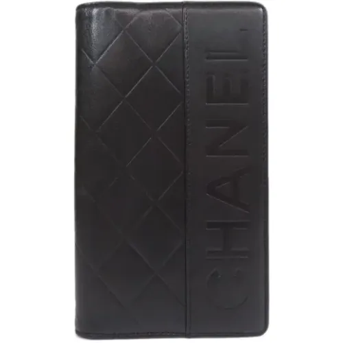 Pre-owned Leather wallets , female, Sizes: ONE SIZE - Chanel Vintage - Modalova