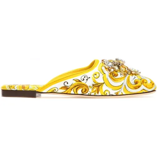 Stilvolle Mules mit Einzigartigem Design - Dolce & Gabbana - Modalova