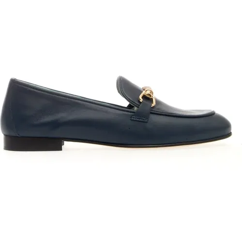 Women's Shoes Loafer Blu Ss24 , female, Sizes: 6 UK, 3 1/2 UK, 3 UK, 4 UK, 4 1/2 UK, 7 UK - Poesie Veneziane - Modalova
