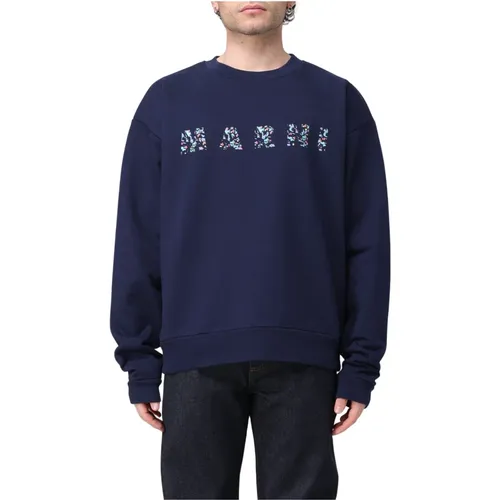 Sweatshirts , male, Sizes: L, XL, M - Marni - Modalova