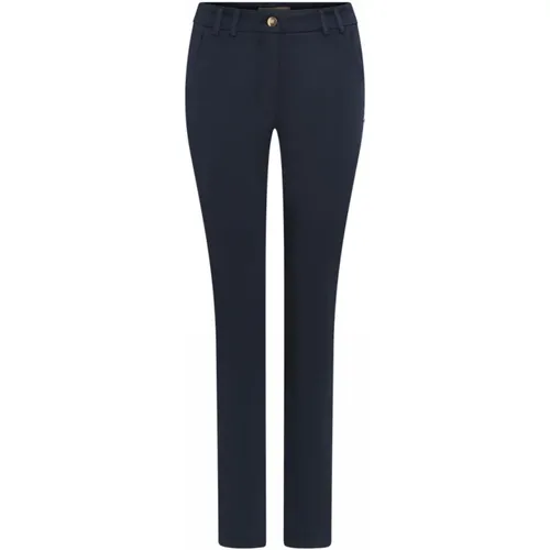 Navy Classic Chino Skinny Jeans , female, Sizes: 3XL, XL - Gustav - Modalova