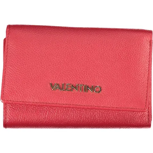 Womens Wallet with Logo Closure , female, Sizes: ONE SIZE - Valentino by Mario Valentino - Modalova