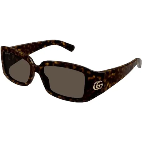 Rectangular Sunglasses , female, Sizes: 54 MM - Gucci - Modalova