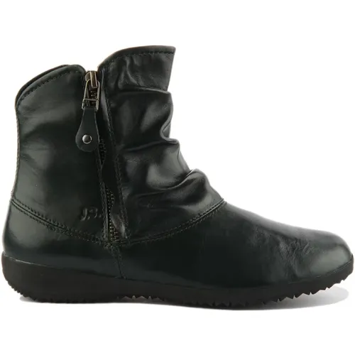 Petrol Leather Ankle Boot Women , female, Sizes: 6 UK - Josef Seibel - Modalova