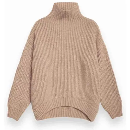 Chunky Funnel Neck Sweater , Damen, Größe: S - Anine Bing - Modalova